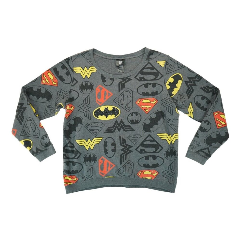Vintage‎ DC Comics Sweatshirt Women's XXL Sweatshirt Streetwear Fashion Style